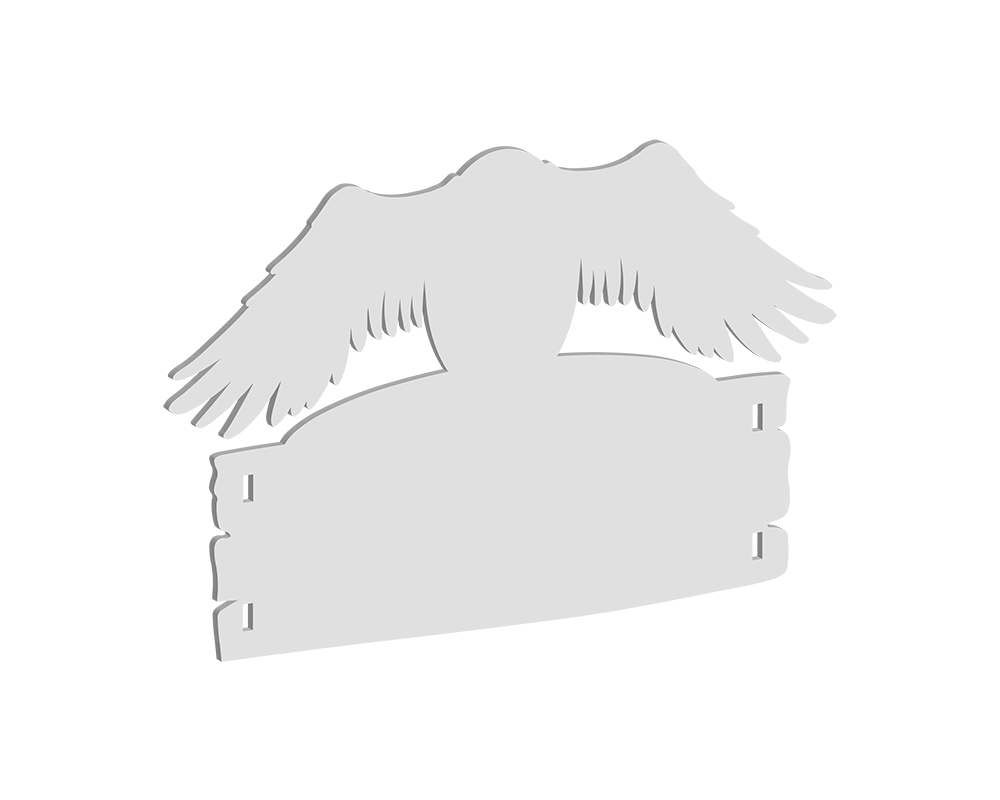 Winged Memorial Bench