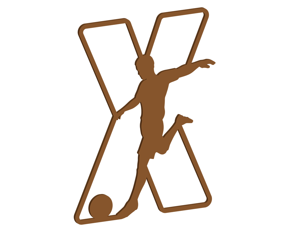 MDF Footballer Themed Letters