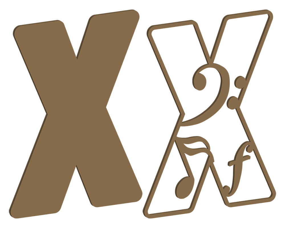 Music Themed Letters