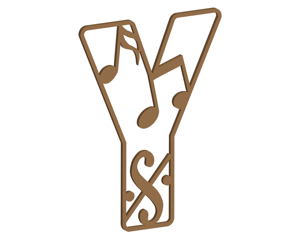 Music Themed Letters