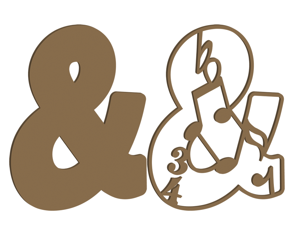 Music Themed Letters
