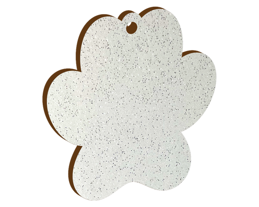 60mm Paw Print Keyring (10pcs)