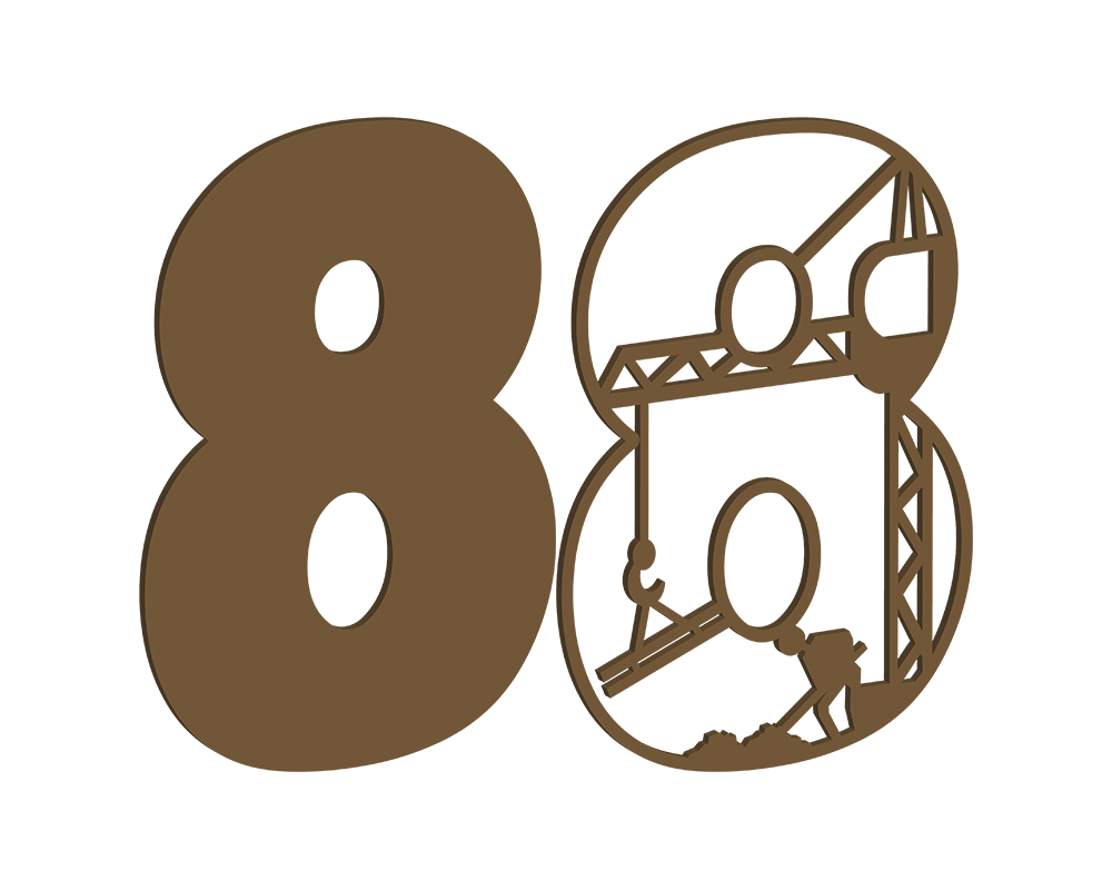 MDF Construction Themed Numbers