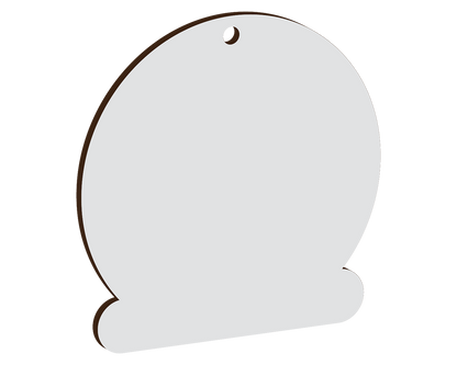 PCD Snowglobe Bauble Blank
