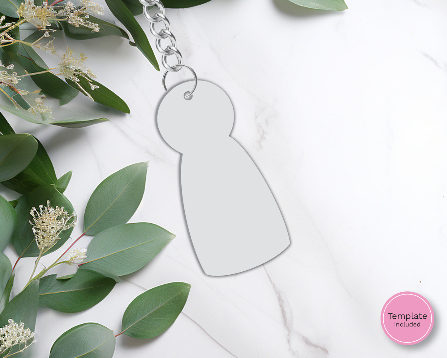 Peg Doll Keyring Blanks (10pcs)