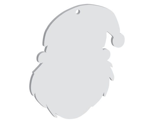 Hanging Santa Head