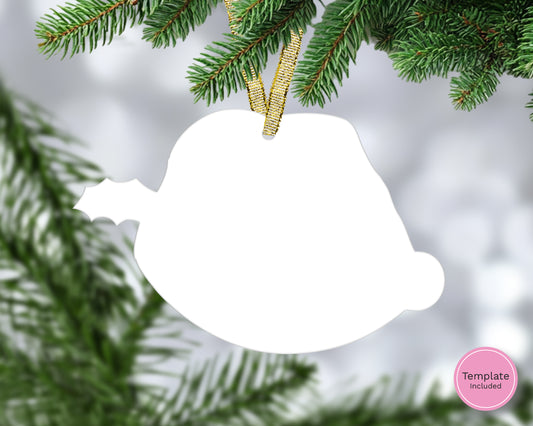 American Football Christmas Hats Hanging Ornament Large