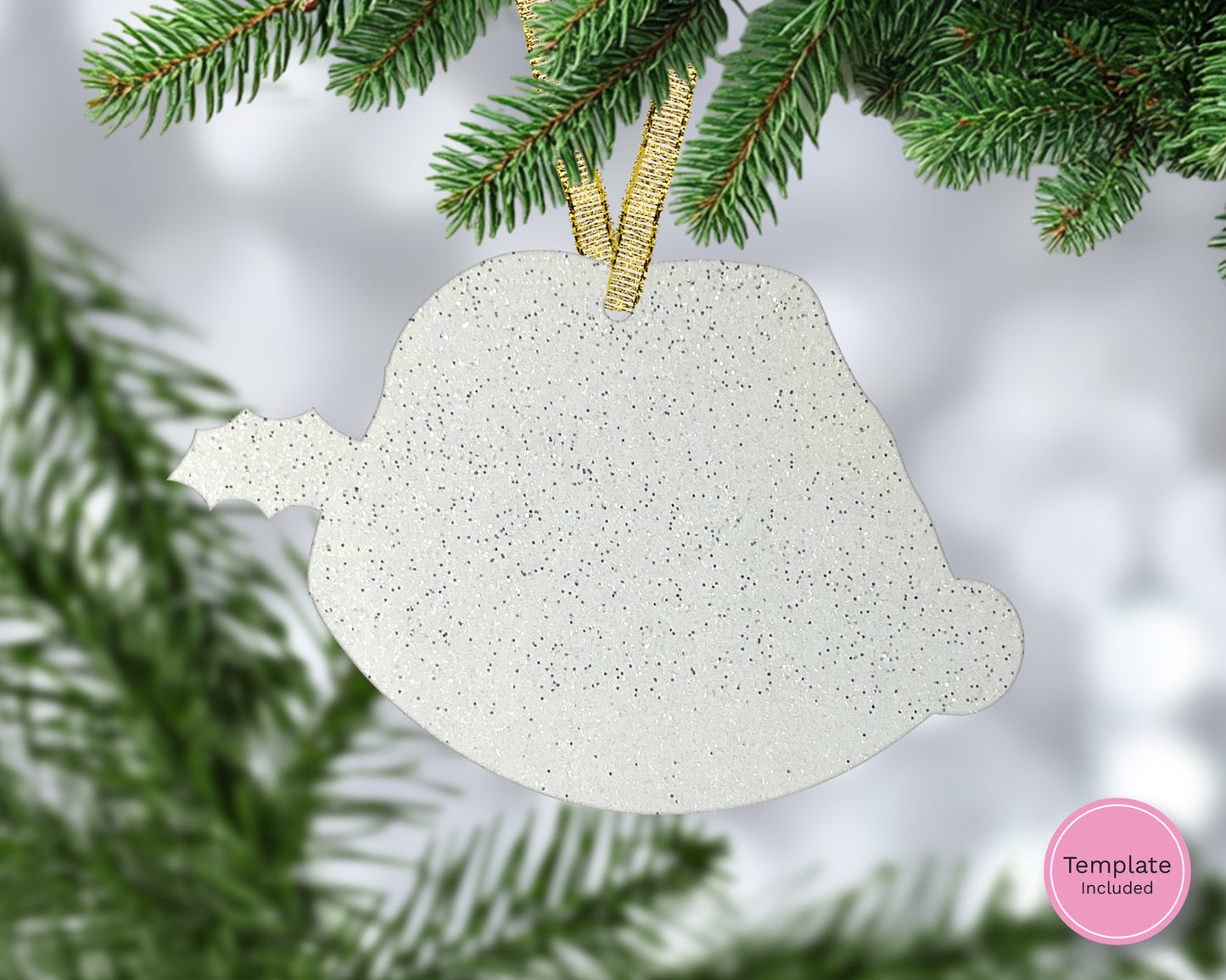 American Football Christmas Hats Hanging Ornament Small