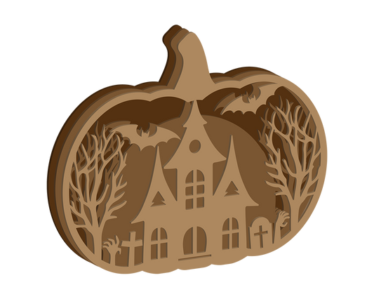 Pumpkin Plaque Shape 13