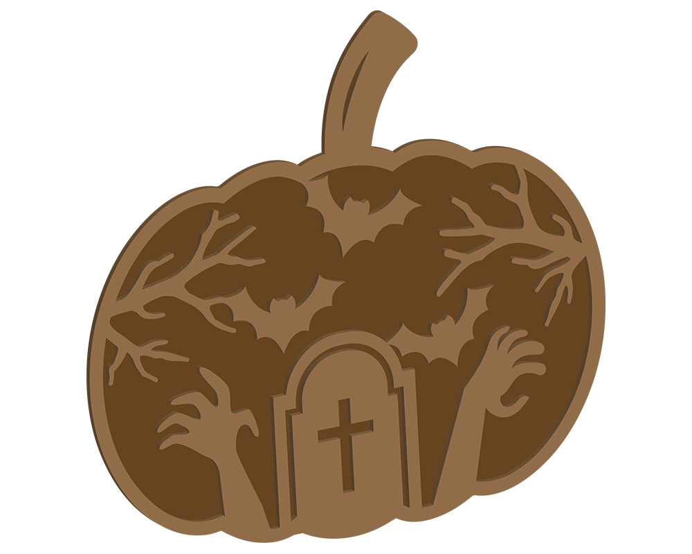 Pumpkin Plaque Shape 12