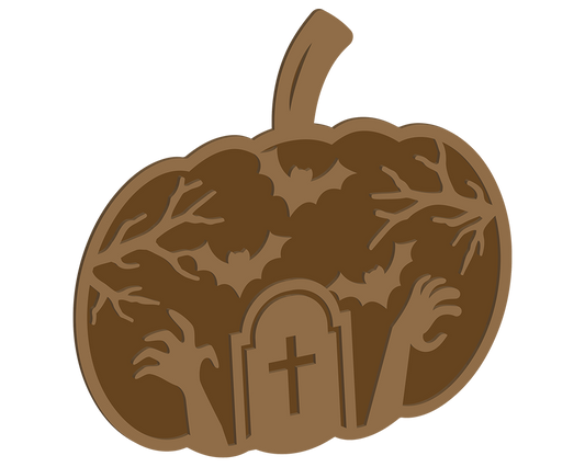Pumpkin Plaque Shape 12