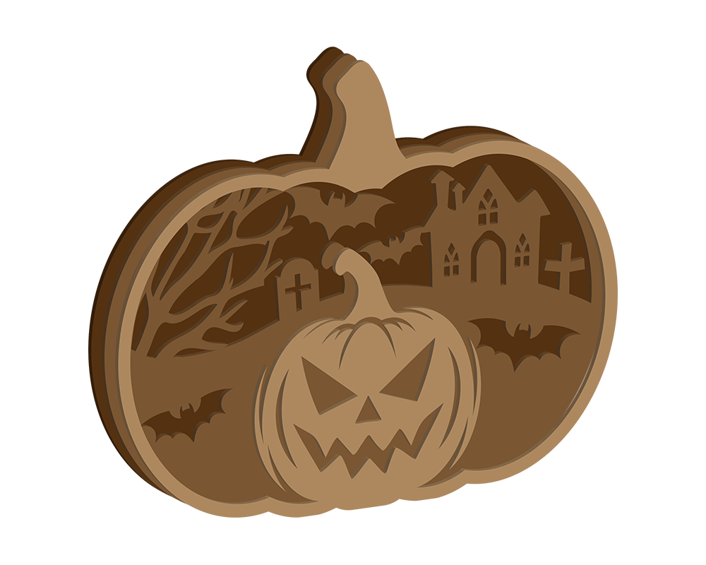 Pumpkin Plaque Shape 16