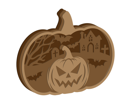 Pumpkin Plaque Shape 16