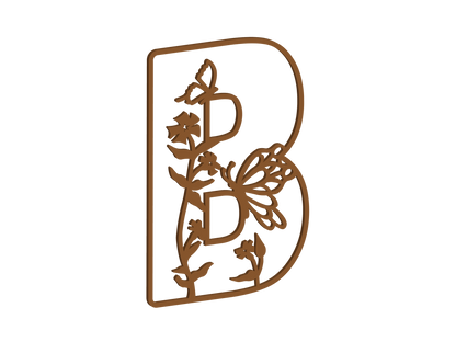 Wild Butterfly Themed Letters