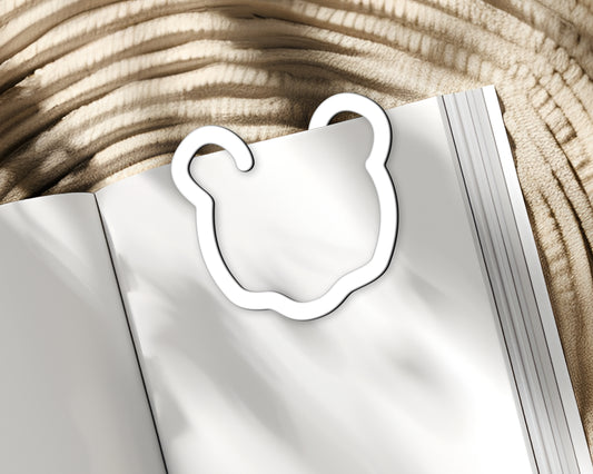Bear Shaped Bookmark