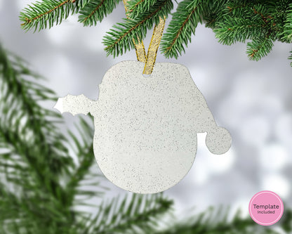 Sporty Christmas Hats Hanging Ornament Large