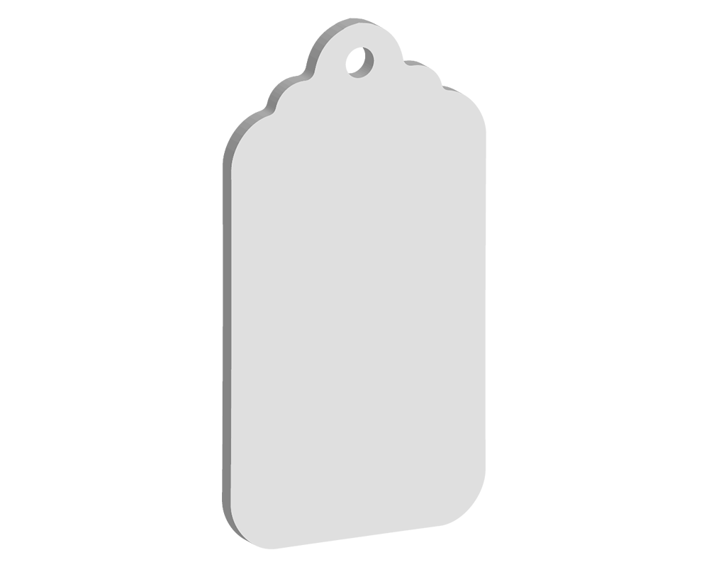 Mini Gift Tag Blank