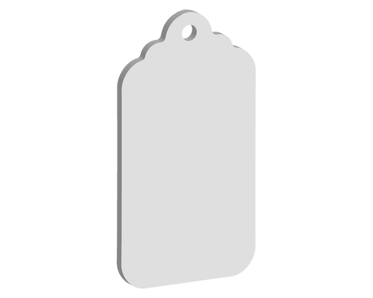 Mini Gift Tag Blank