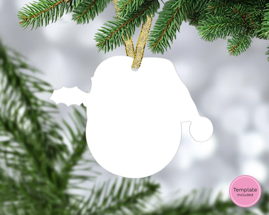 Sporty Christmas Hats Hanging Ornament Large