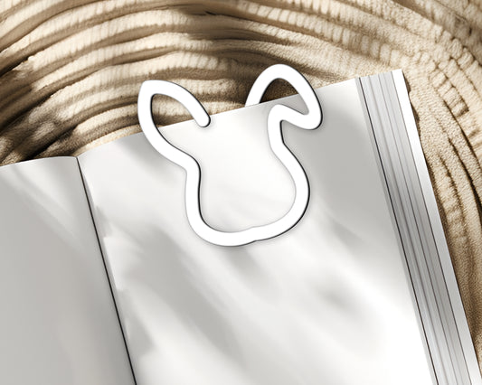 Bunny Shaped Bookmark