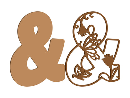 Wild Butterfly Themed Letters