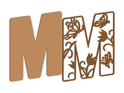 Wild Butterfly Themed Letters