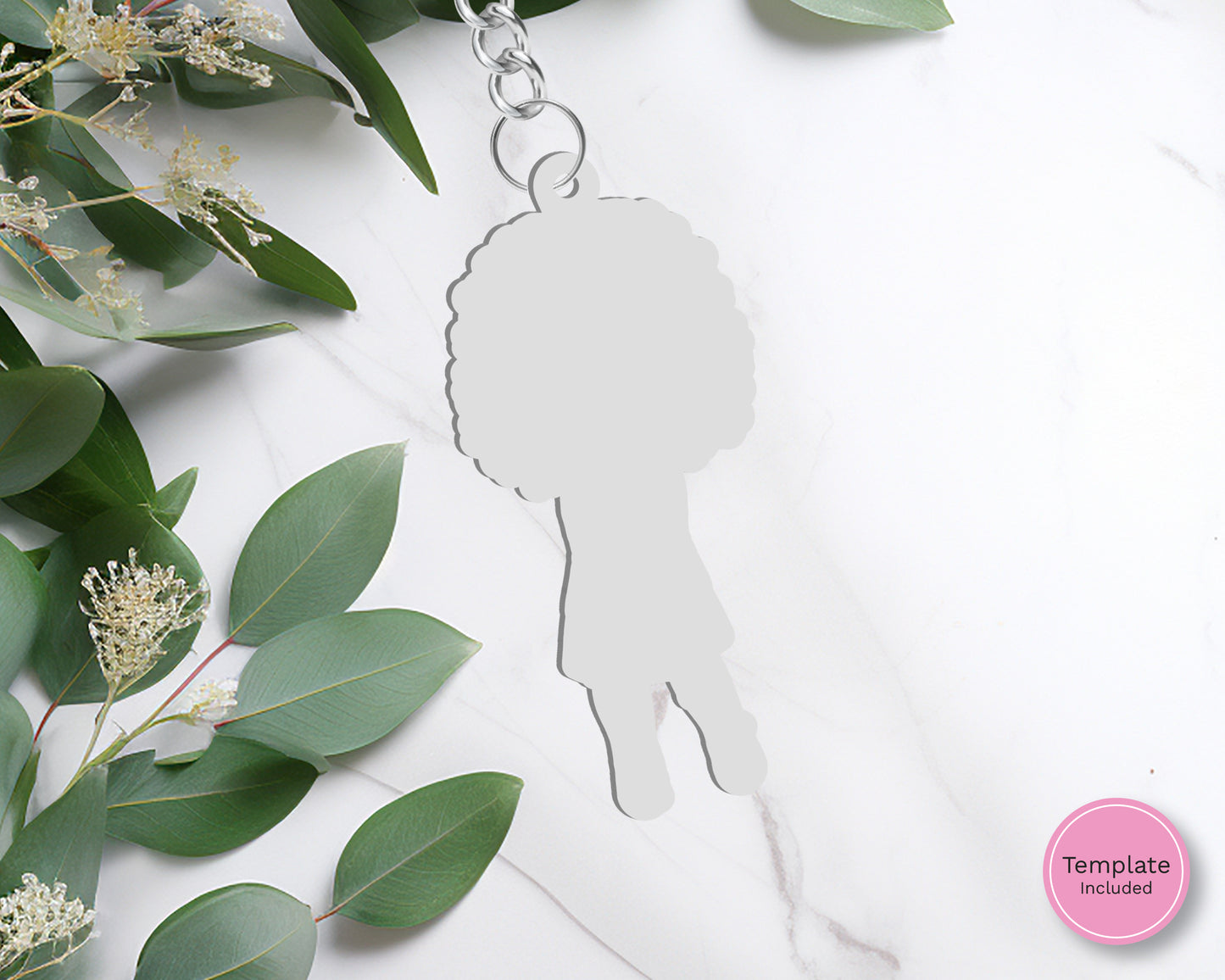 Evie Keyring Blank