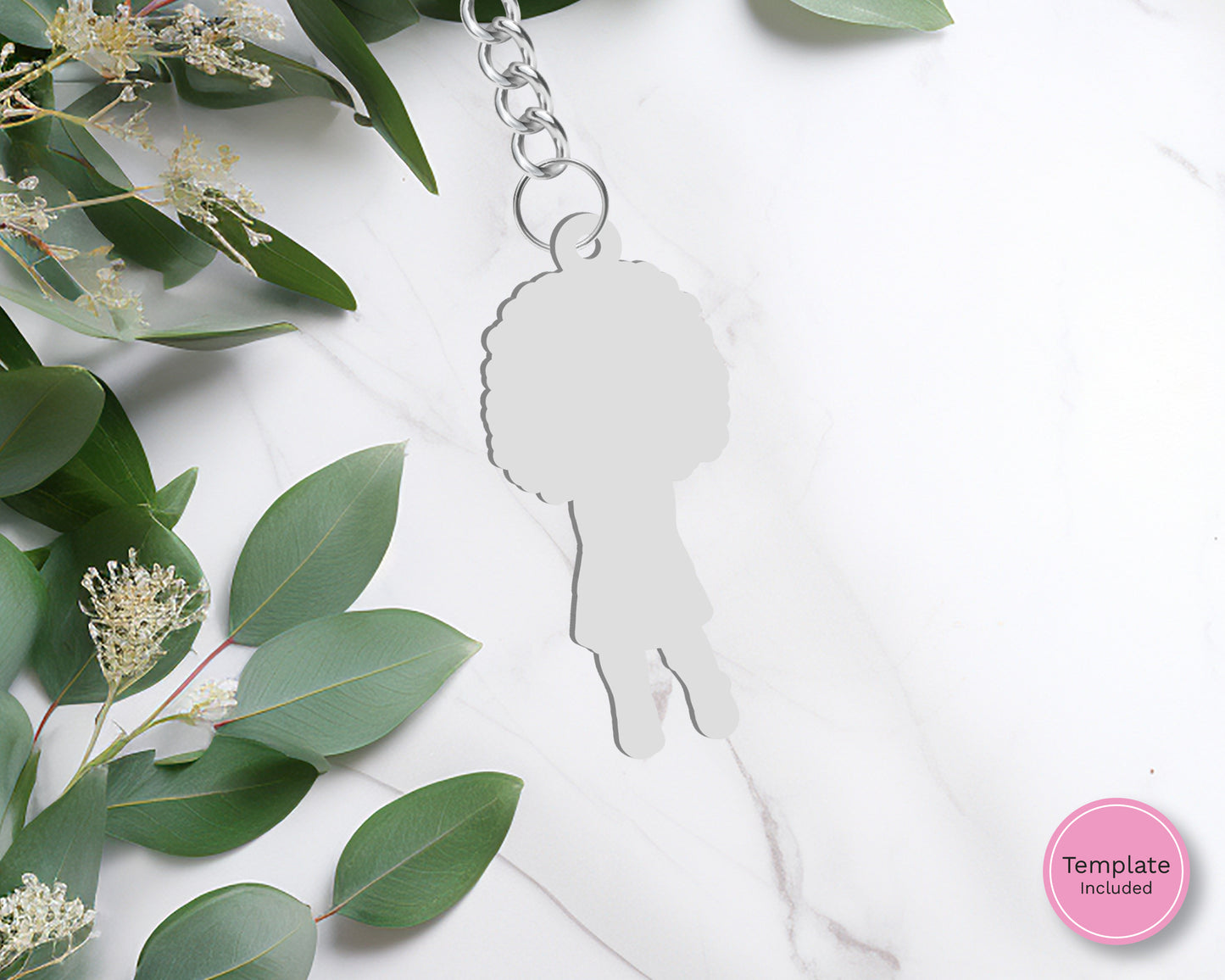Evie Keyring Blank