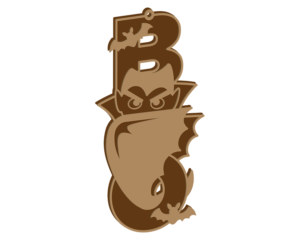 Vampire Themed Boo Plaque