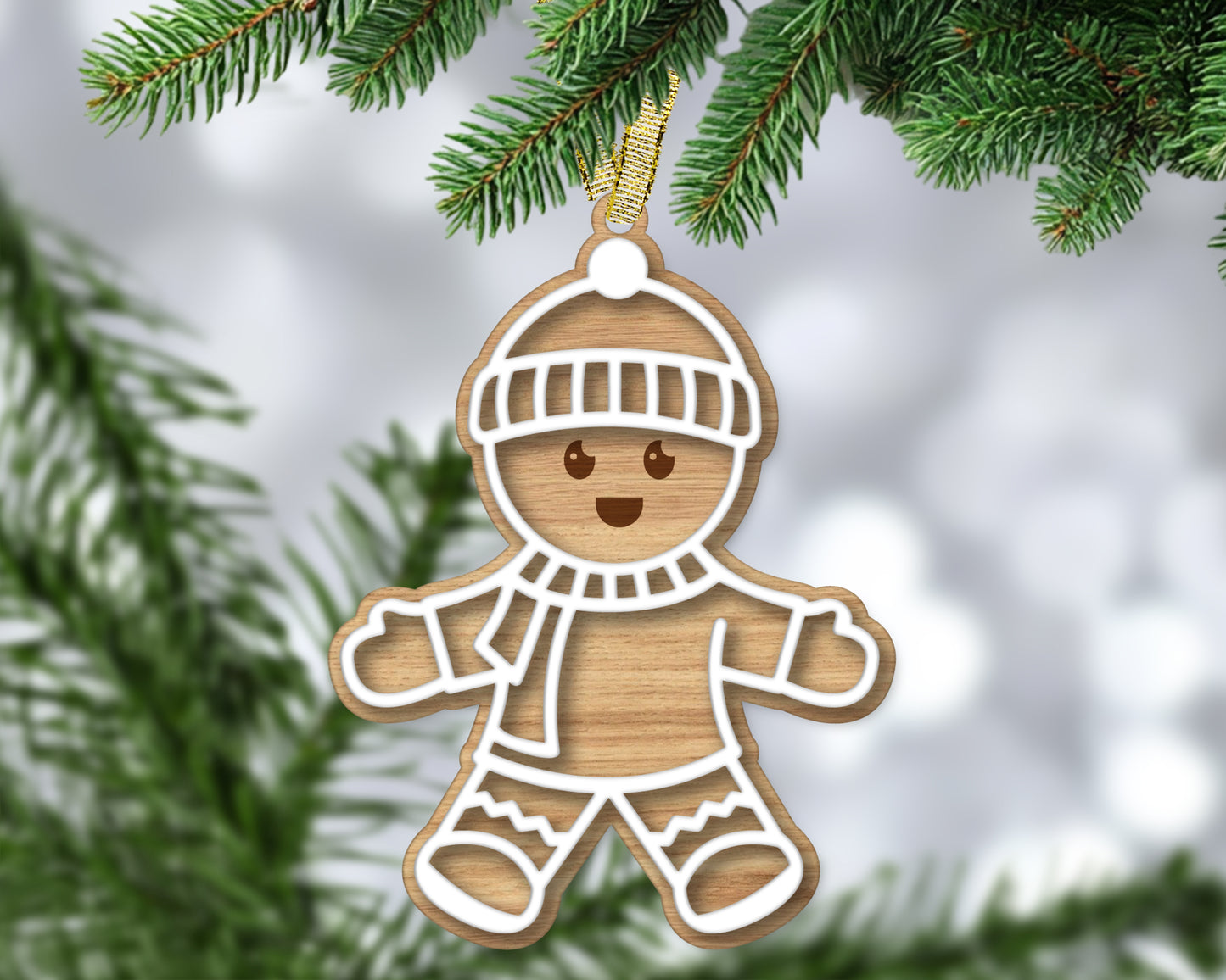 Gingerbread Boy with Hat