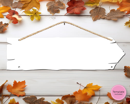 Rustic Arrow Hanging Sign