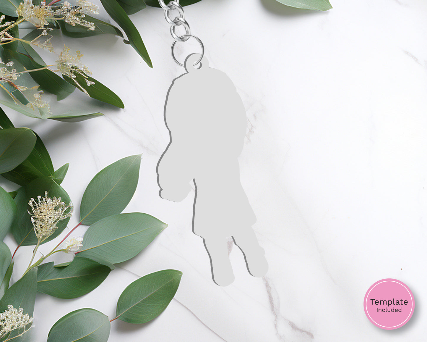 Evie Keyring Blank