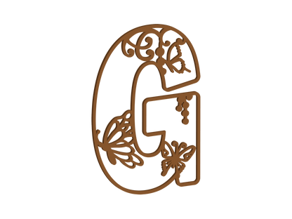 Wild Butterfly Themed Letters