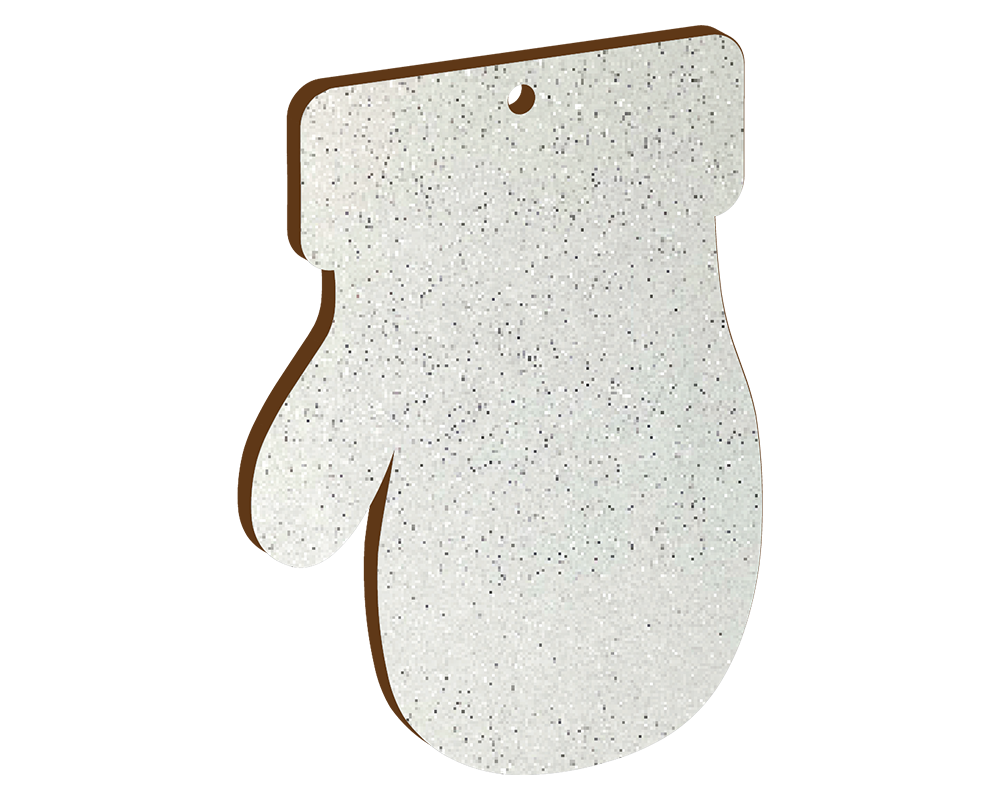 Ribbon Mitten Decoration