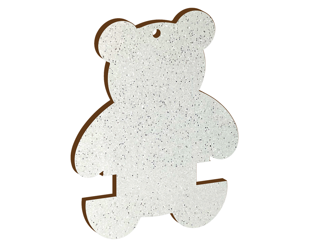 Ribbon Teddy Decoration