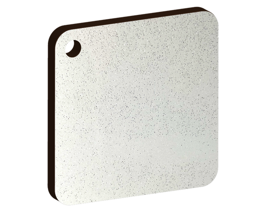 60mm Square Keyring (10pcs)