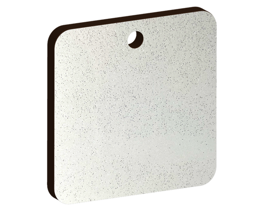 60mm Square Keyring (10pcs)
