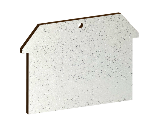 Glitter Hanging Stable Decoration