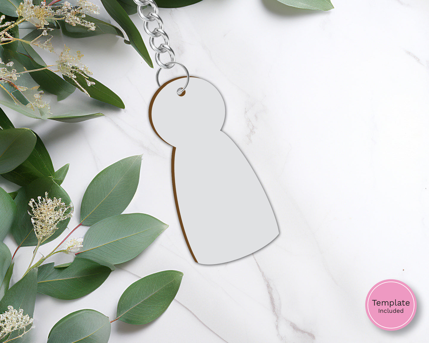 Peg Doll Keyring Blanks (10pcs)