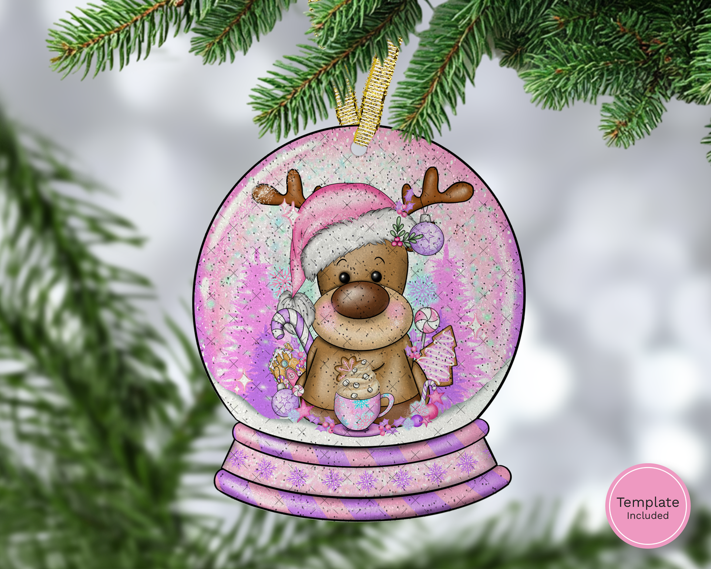 Snow Globe Blank (KB Sublimation Designs)