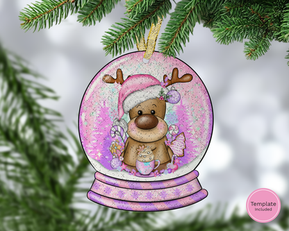 Snow Globe Blank (KB Sublimation Designs)