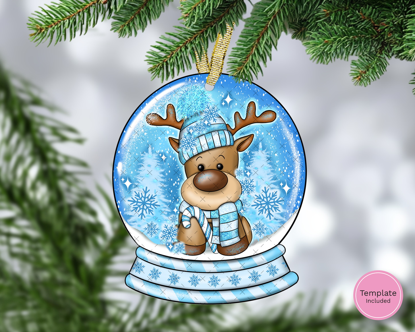 Snow Globe Blank (KB Sublimation Designs)