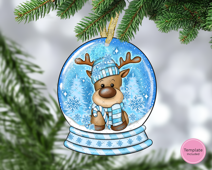 Snow Globe Blank (KB Sublimation Designs)