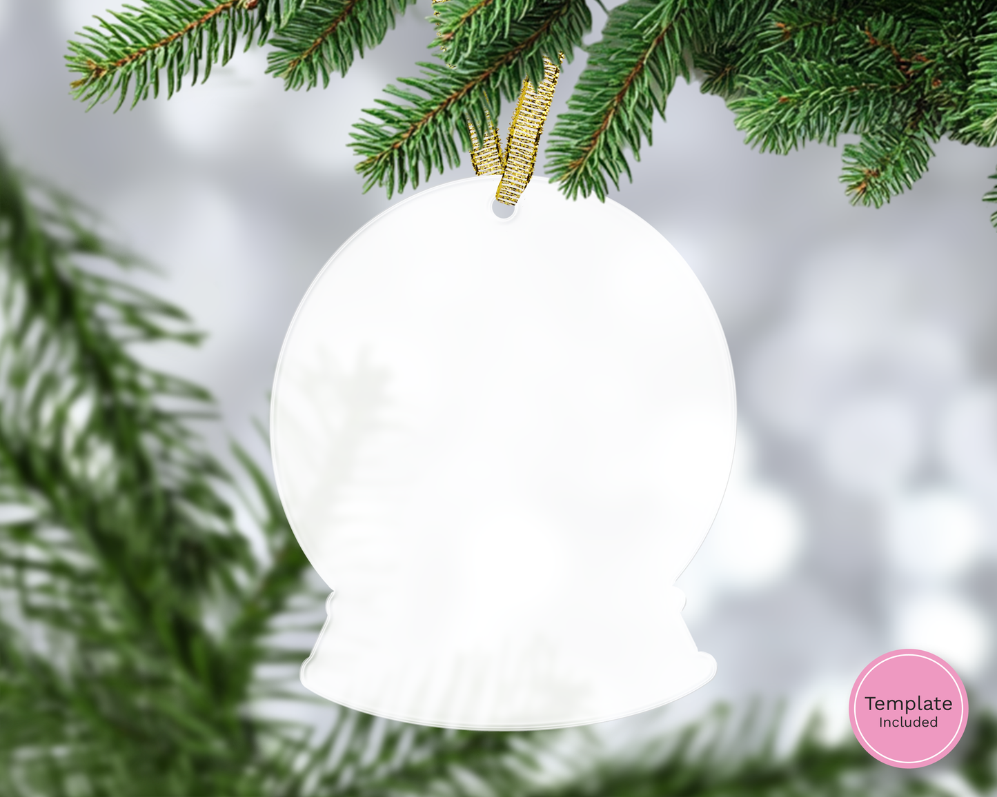 Snow Globe Blank (KB Sublimation Designs)
