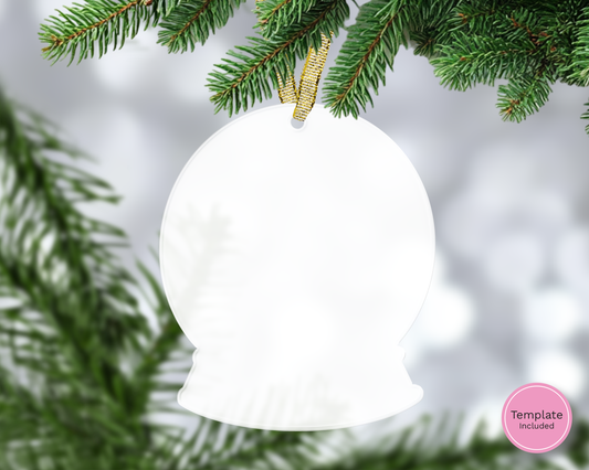 Snow Globe Blank (KB Sublimation Designs)