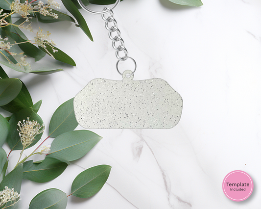 Dog Bed Keyring Blank (10pcs)