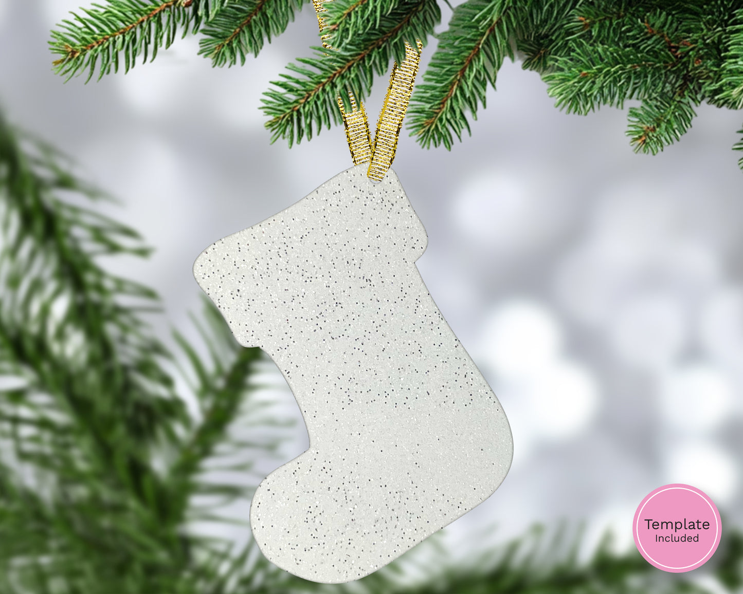 Glitter Hanging Stocking