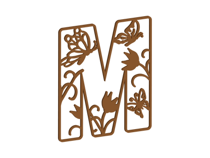 Wild Butterfly Themed Letters