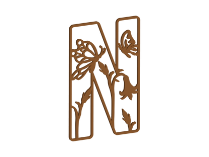 Wild Butterfly Themed Letters