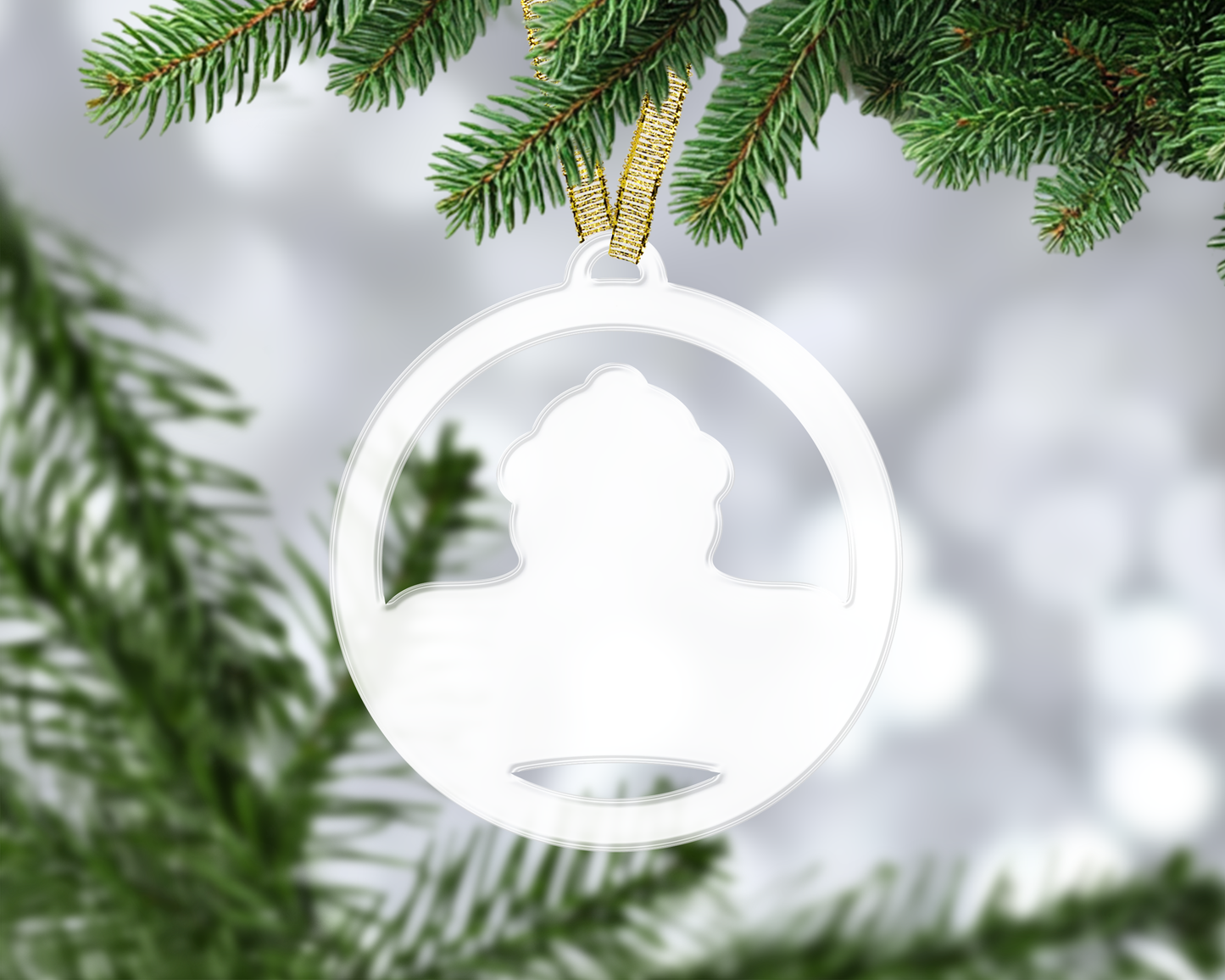 Single Penguin Bauble Blanks (Pretty Creative Designs)